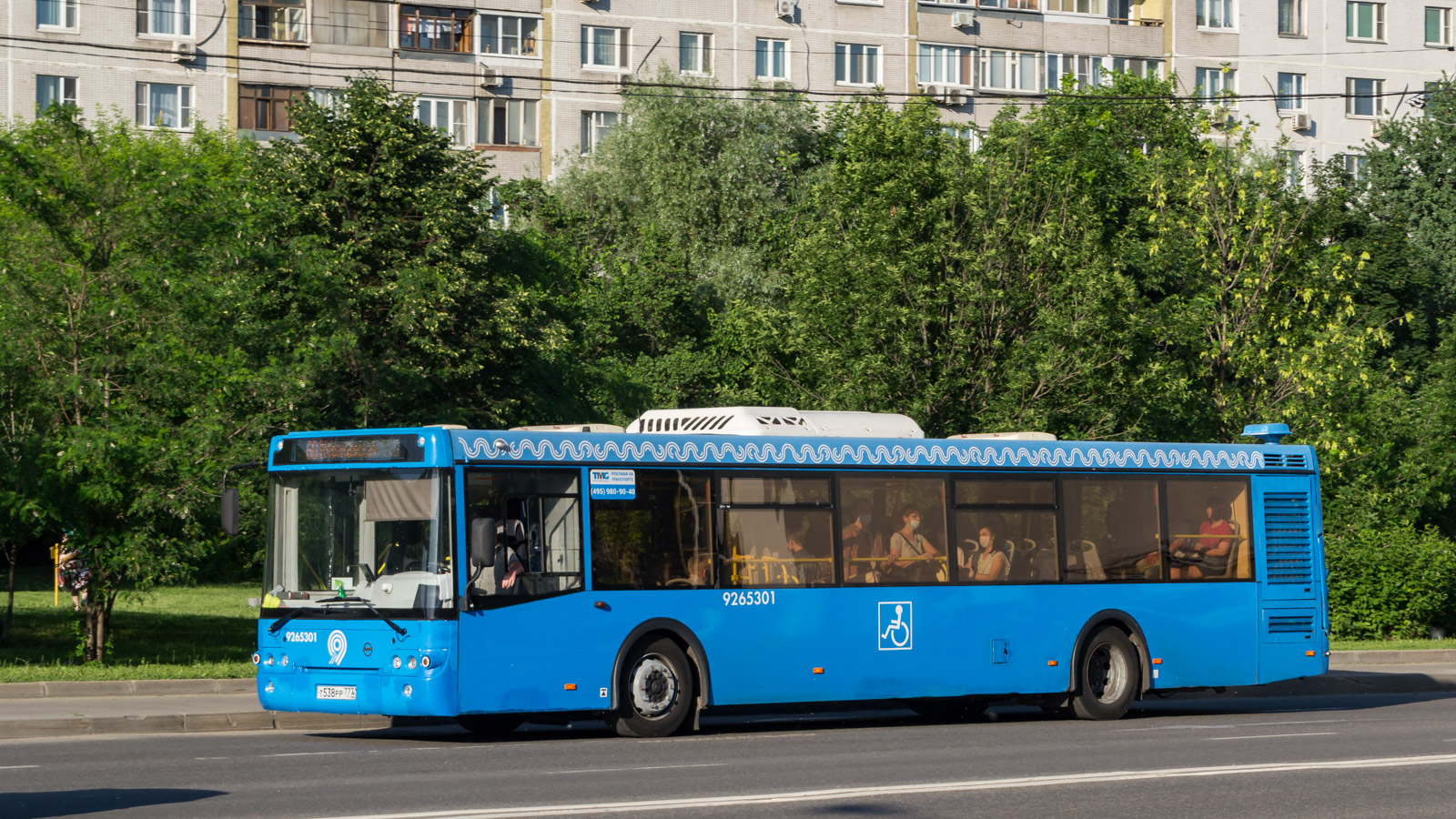 Москва, ЛиАЗ-5292.65 № 9265301