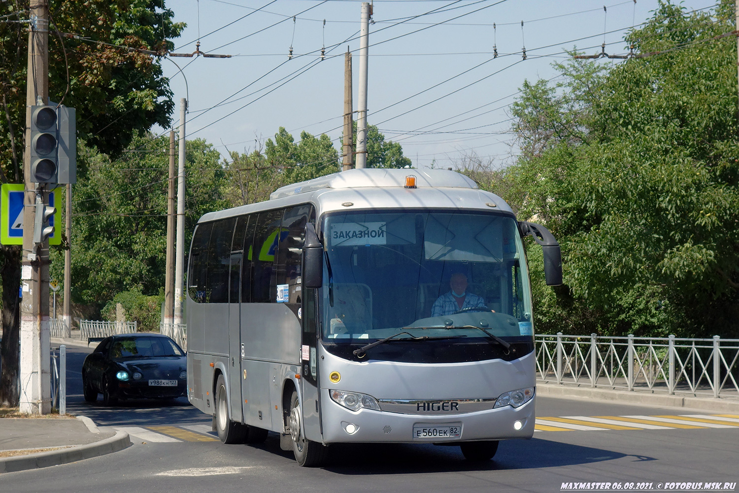 Республика Крым, Higer KLQ6885Q № Е 560 ЕК 82