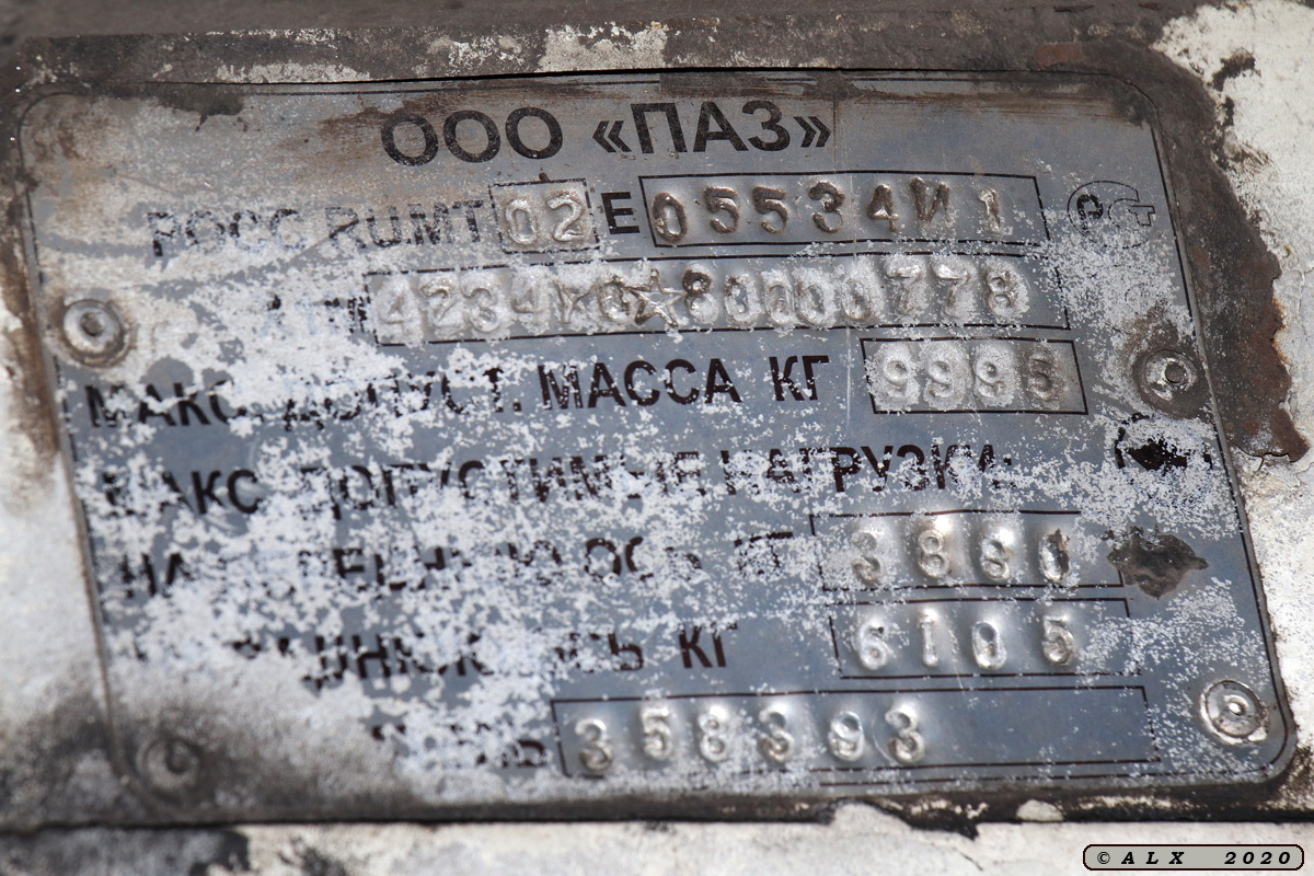 Воронежская область, ПАЗ-4234 № Е 833 ХУ 36