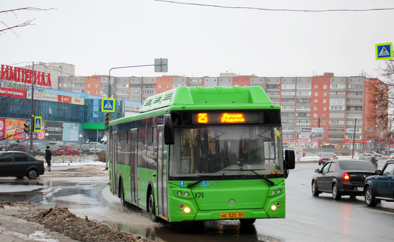 Псковская область, ЛиАЗ-5292.67 (CNG) № 174
