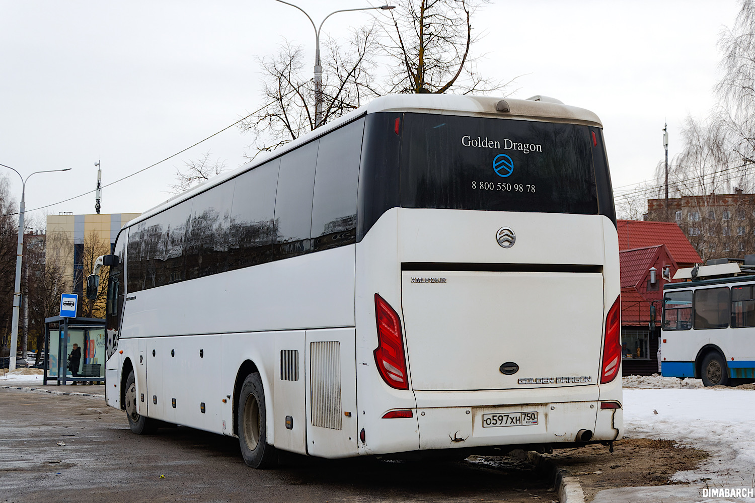 Московская область, Golden Dragon XML6126JR № О 597 ХН 750