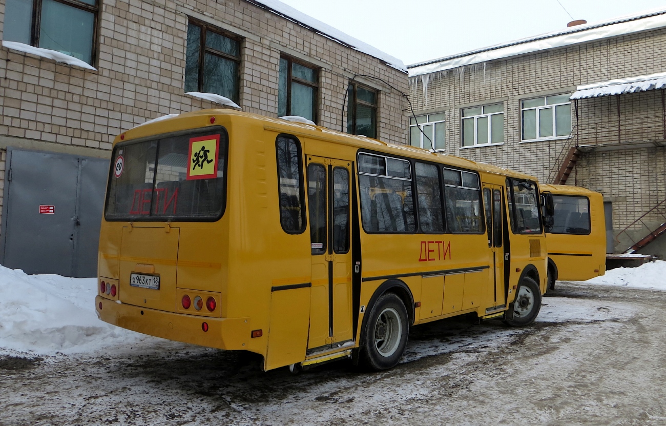 Удмуртия, ПАЗ-423470-04 № Х 963 КТ 18