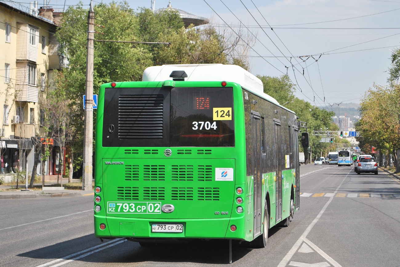 Алматы, Golden Dragon XML6125CN (Hyundai Trans Auto) № 3704