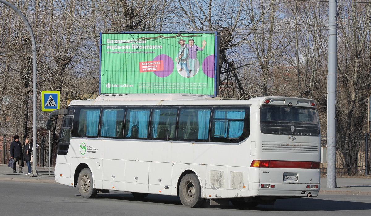 Челябинская область, Heke JAC HK6120 № Т 224 РВ 174