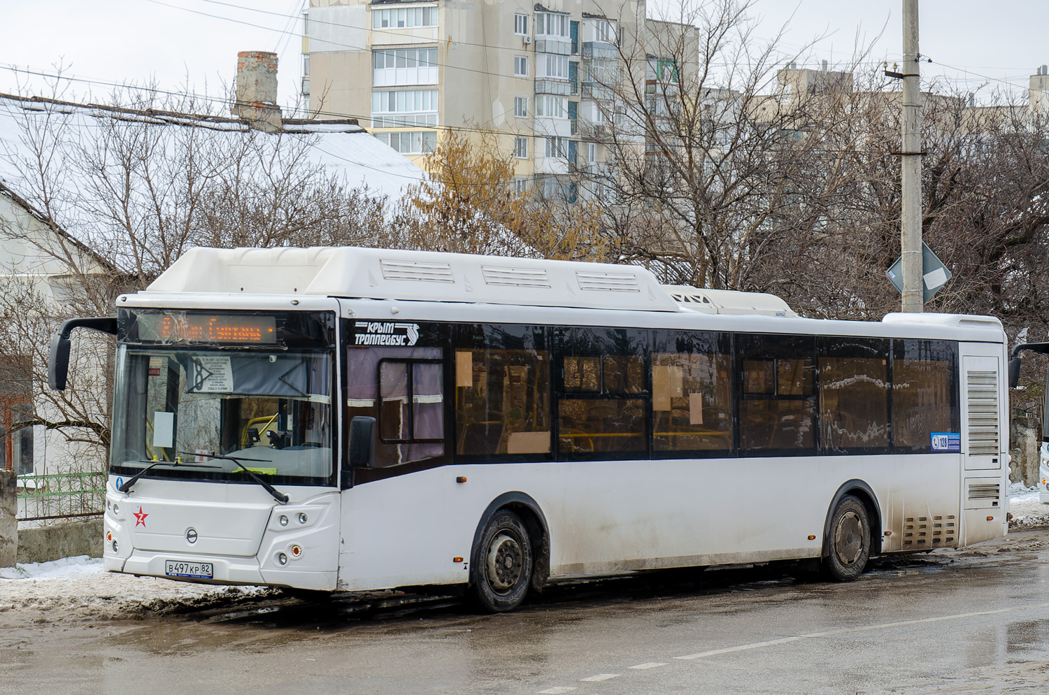 Республика Крым, ЛиАЗ-5292.67 (CNG) № В 497 КР 82