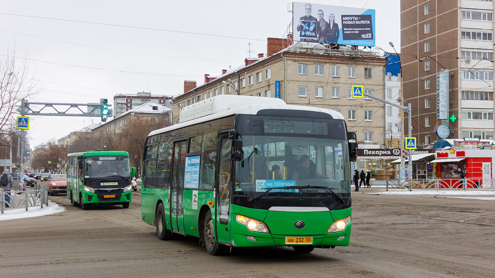 Свердловская область, Yutong ZK6852HG № ВВ 232 55