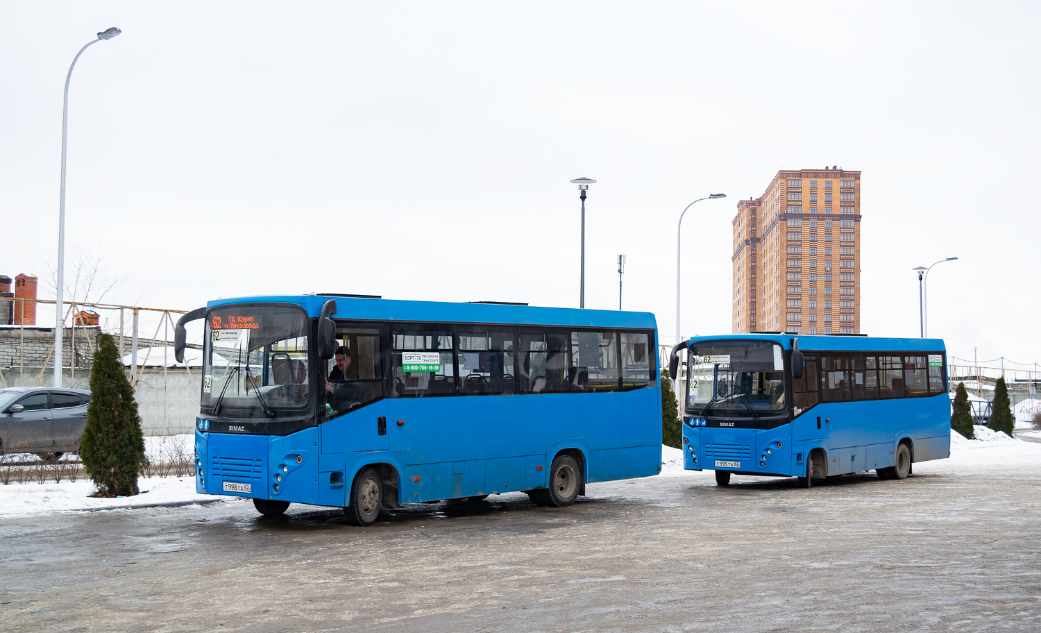 Рязанская область, СИМАЗ-2258 № Т 998 ТА 62; Рязанская область, СИМАЗ-2258 № Т 995 ТА 62