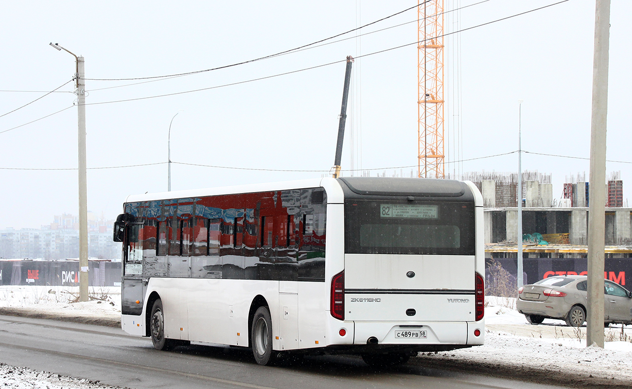 Пензенская область, Yutong ZK6116HG № С 489 РВ 58
