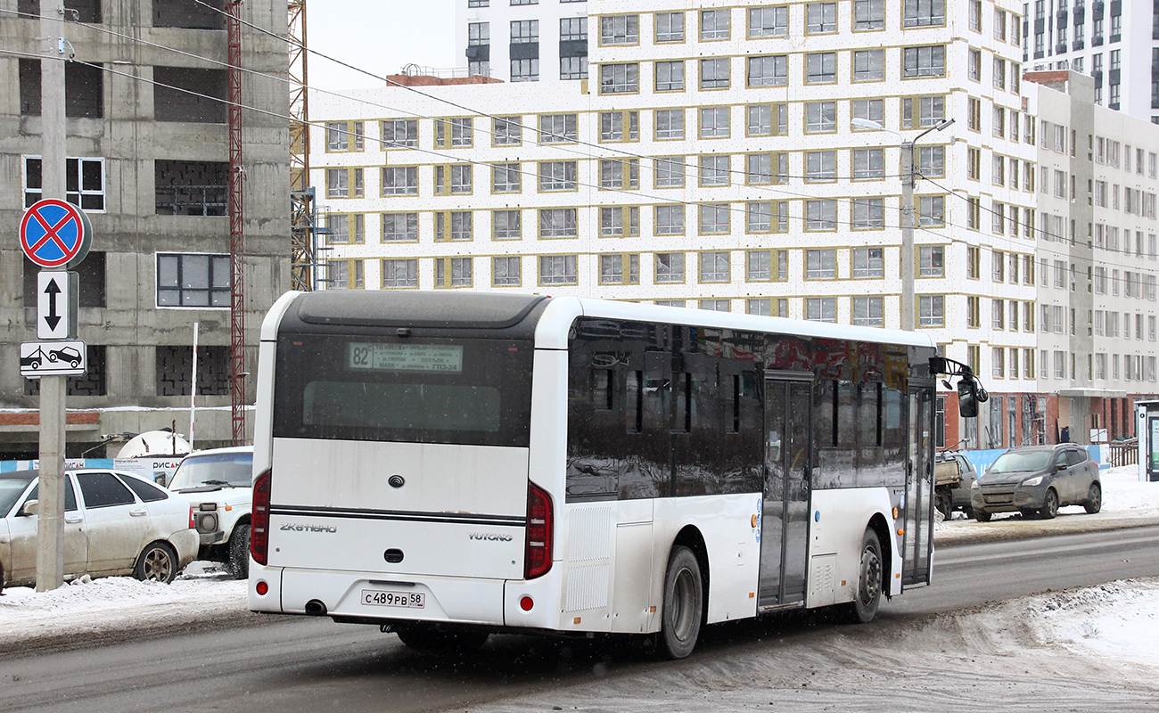 Пензенская область, Yutong ZK6116HG № С 489 РВ 58