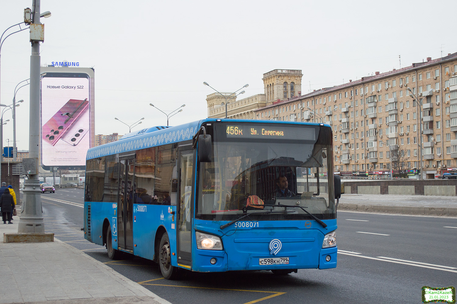 Москва, ЛиАЗ-4292.60 (1-2-0) № 5008071