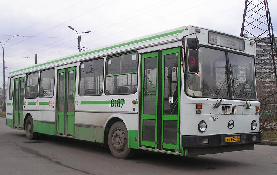 Москва, ЛиАЗ-5256.25 № 16187