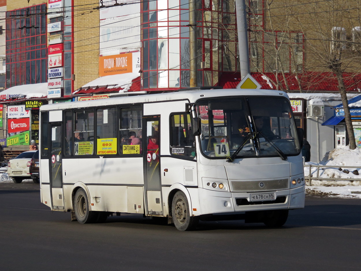 Кировская область, ПАЗ-320412-04 "Вектор" № К 678 СН 69