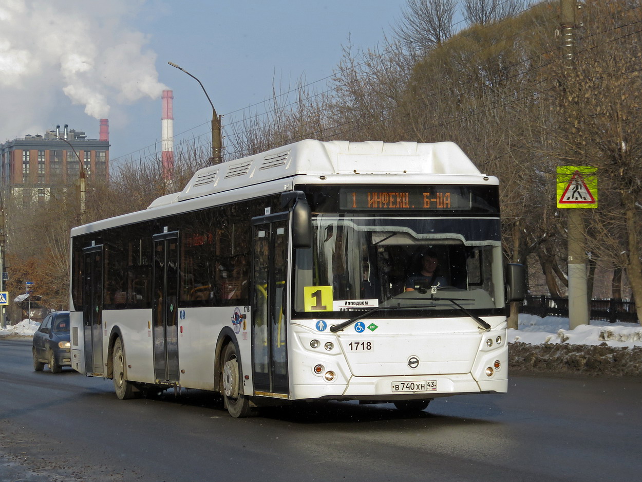 Кировская область, ЛиАЗ-5292.67 (CNG) № В 740 ХН 43