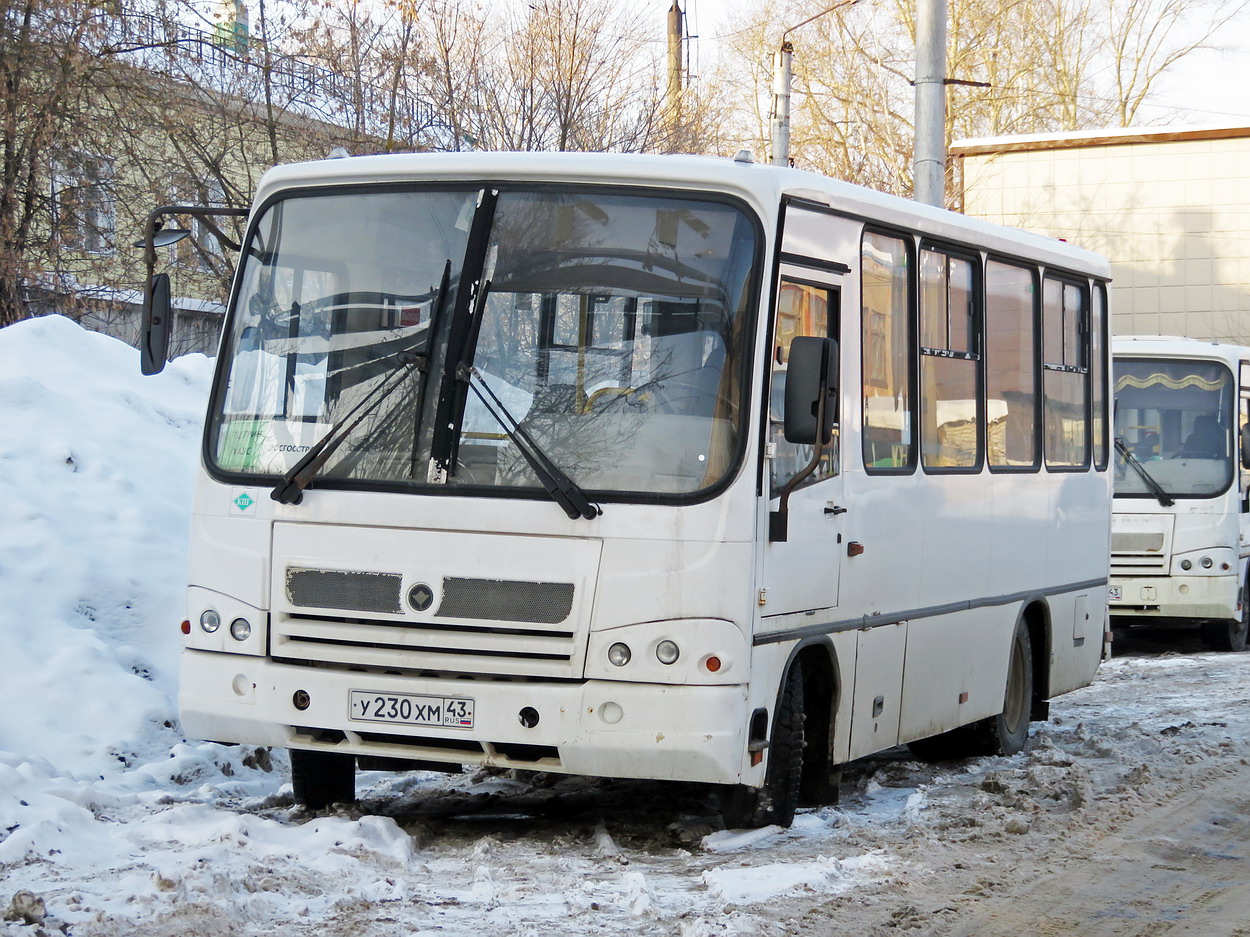 Кировская область, ПАЗ-320302-12 № У 230 ХМ 43