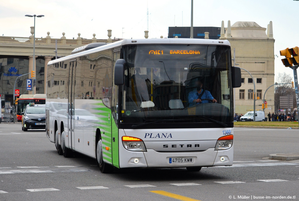 Испания, Setra S419UL № 1360