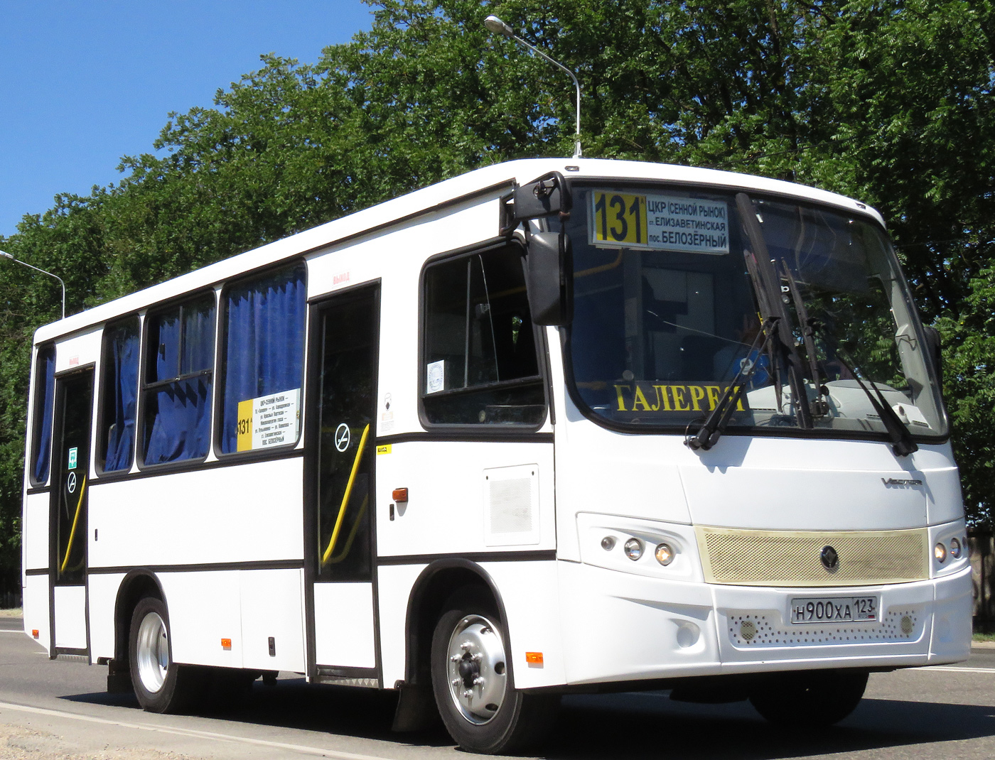 Краснодарский край, ПАЗ-320402-05 "Вектор" № Н 900 ХА 123