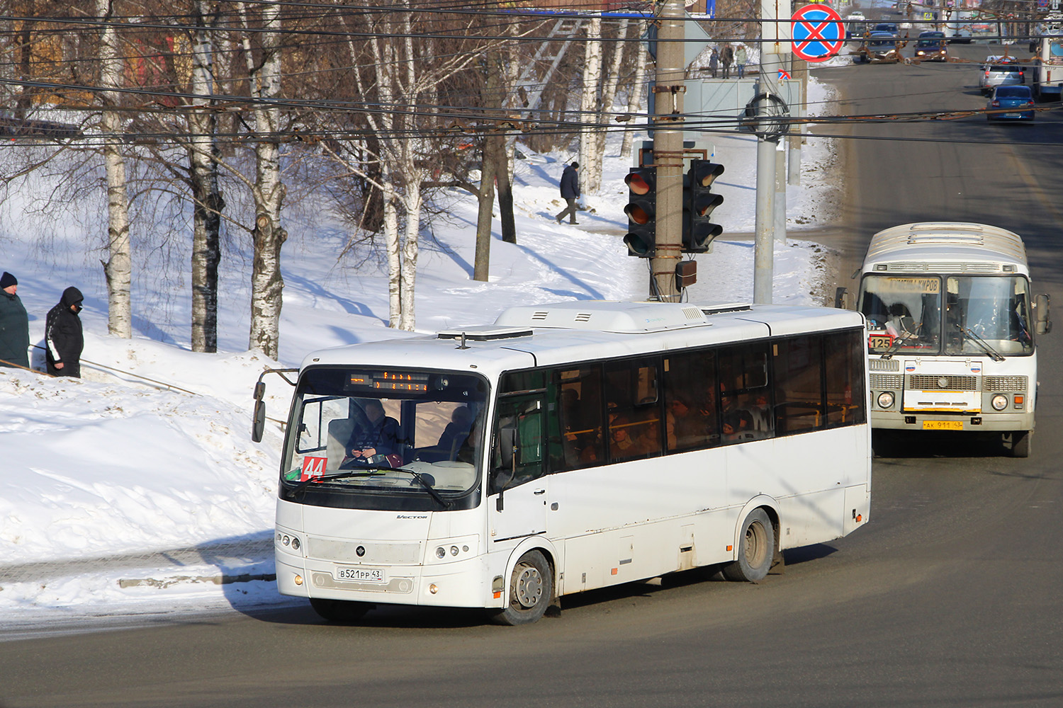 Кировская область, ПАЗ-320414-05 "Вектор" (1-2) № В 521 РР 43