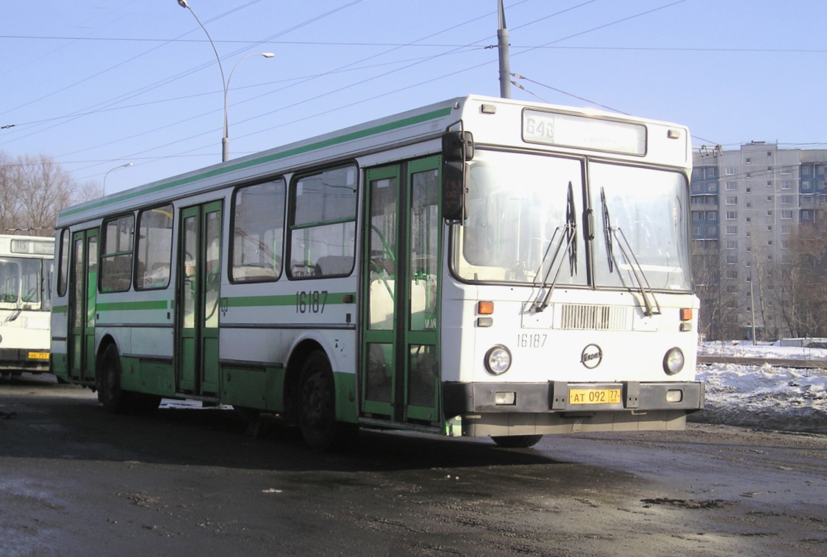 Москва, ЛиАЗ-5256.25 № 16187