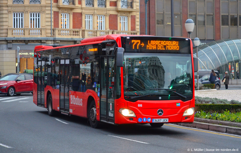 Испания, Mercedes-Benz Citaro C2 № 606