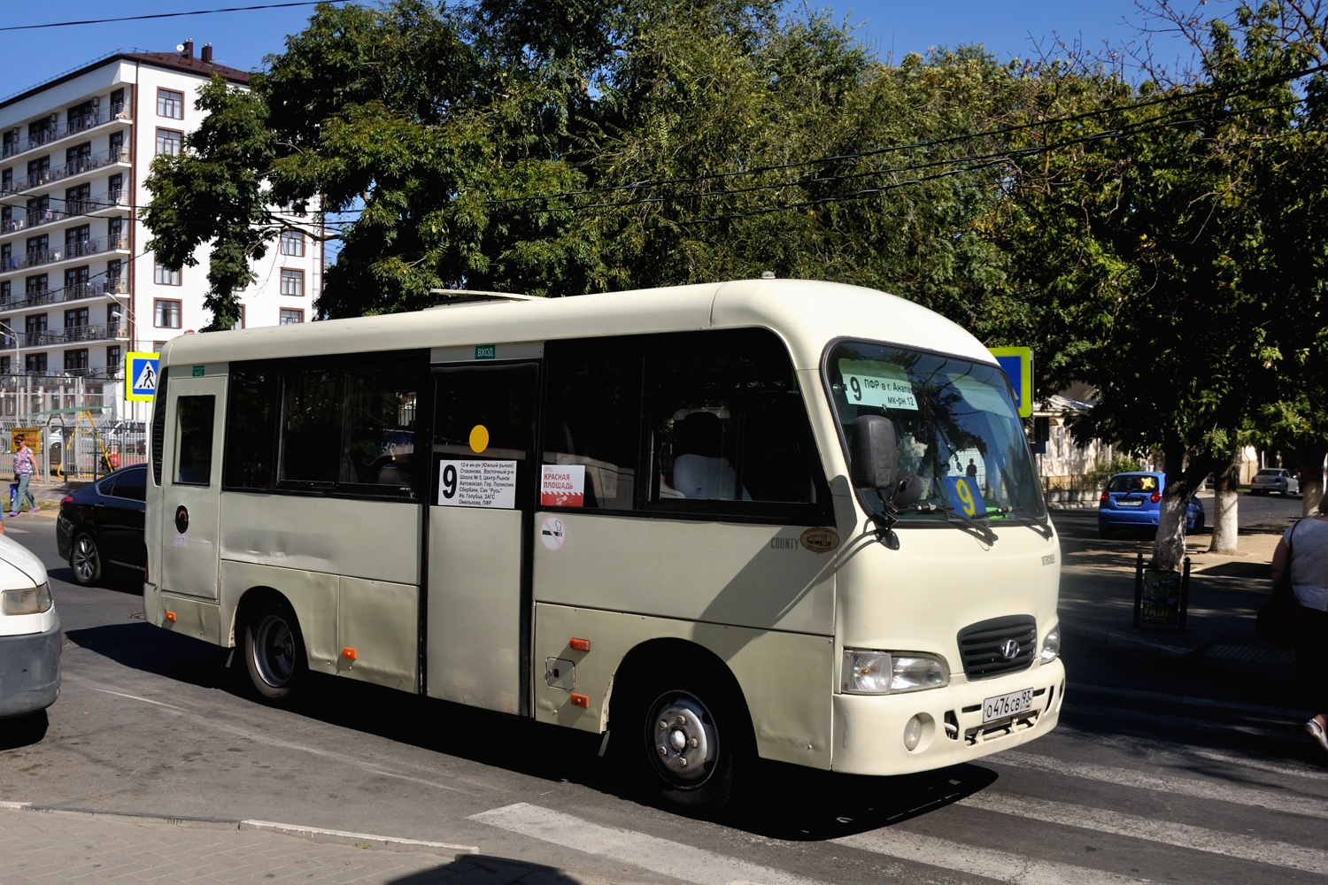 Краснодарский край, Hyundai County SWB C08 (РЗГА) № О 476 СВ 93