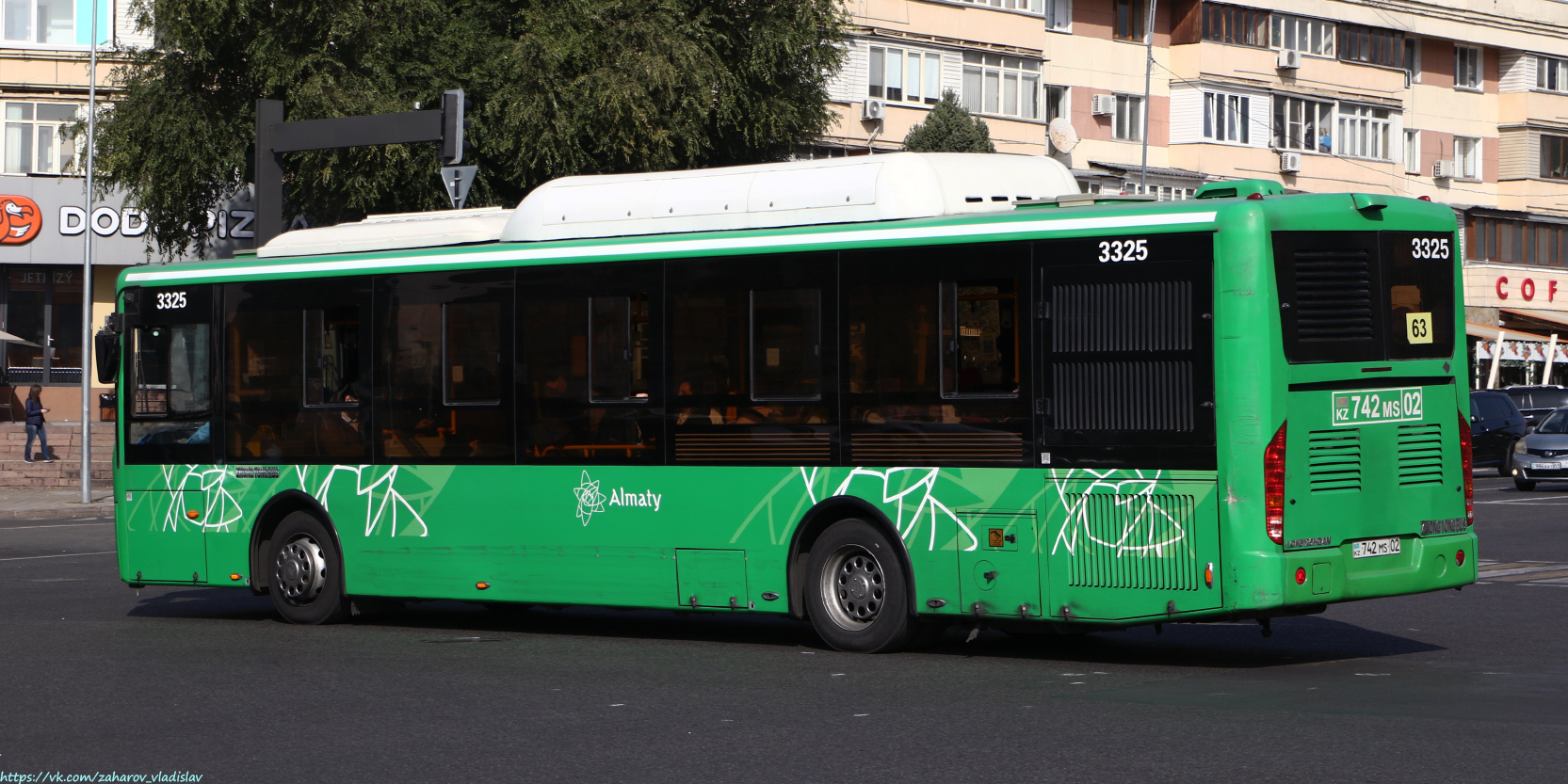 Алматы, Zhong Tong LCK6125HGAN № 3325