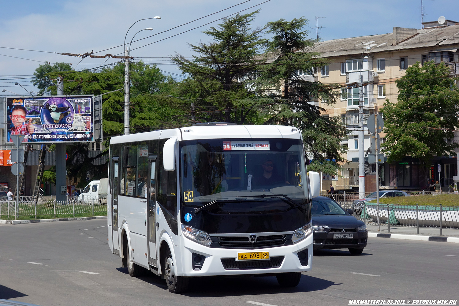 Республика Крым, ПАЗ-320406-04 "Vector Next" № АА 698 82