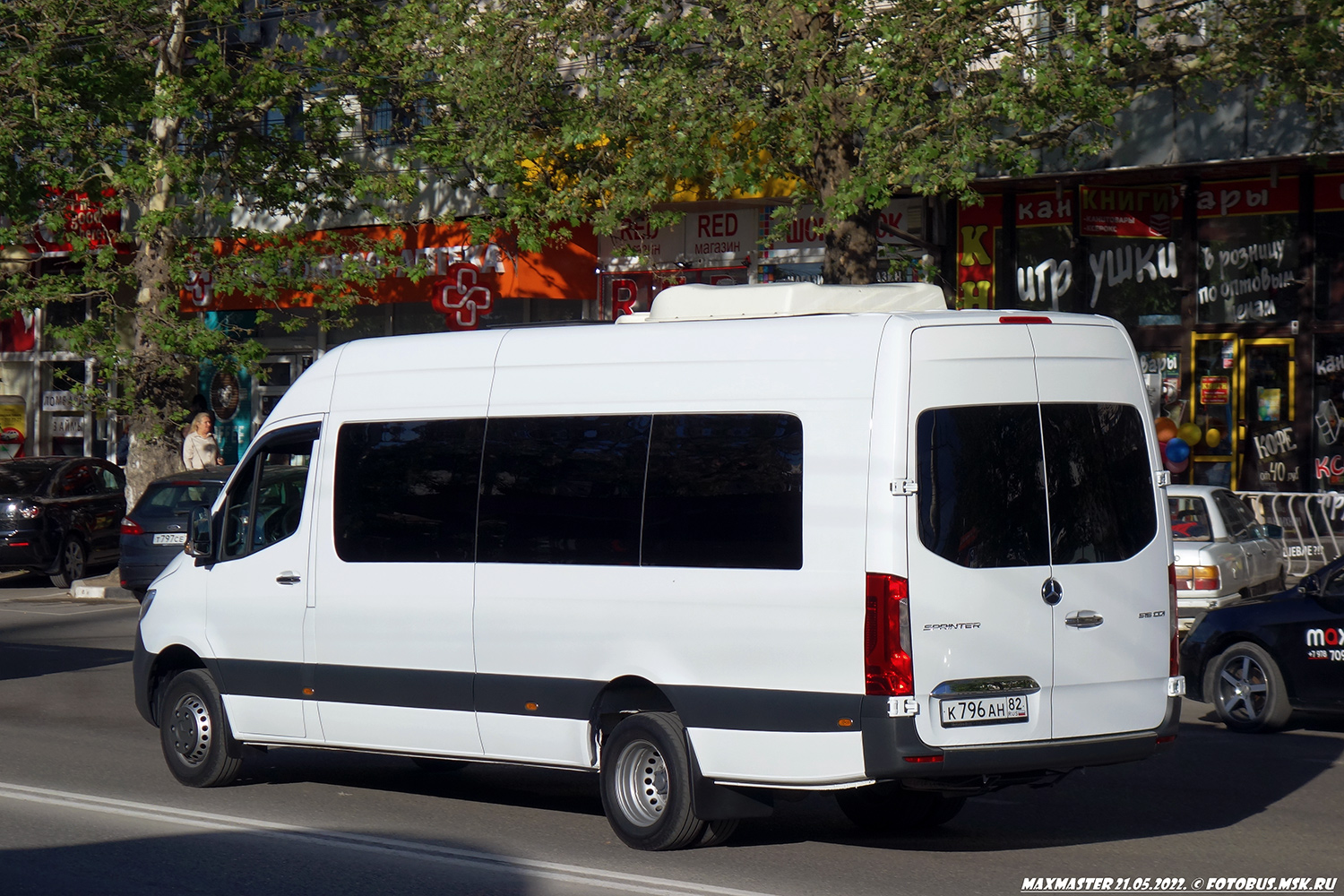 Республика Крым, Луидор-223602 (MB Sprinter) № К 796 АН 82