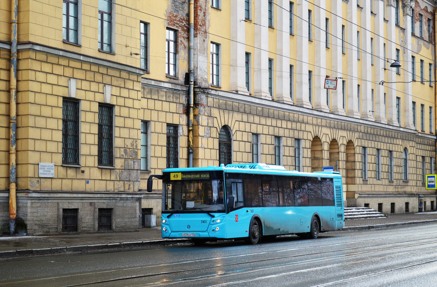 Санкт-Петербург, ЛиАЗ-5292.65 № 7411