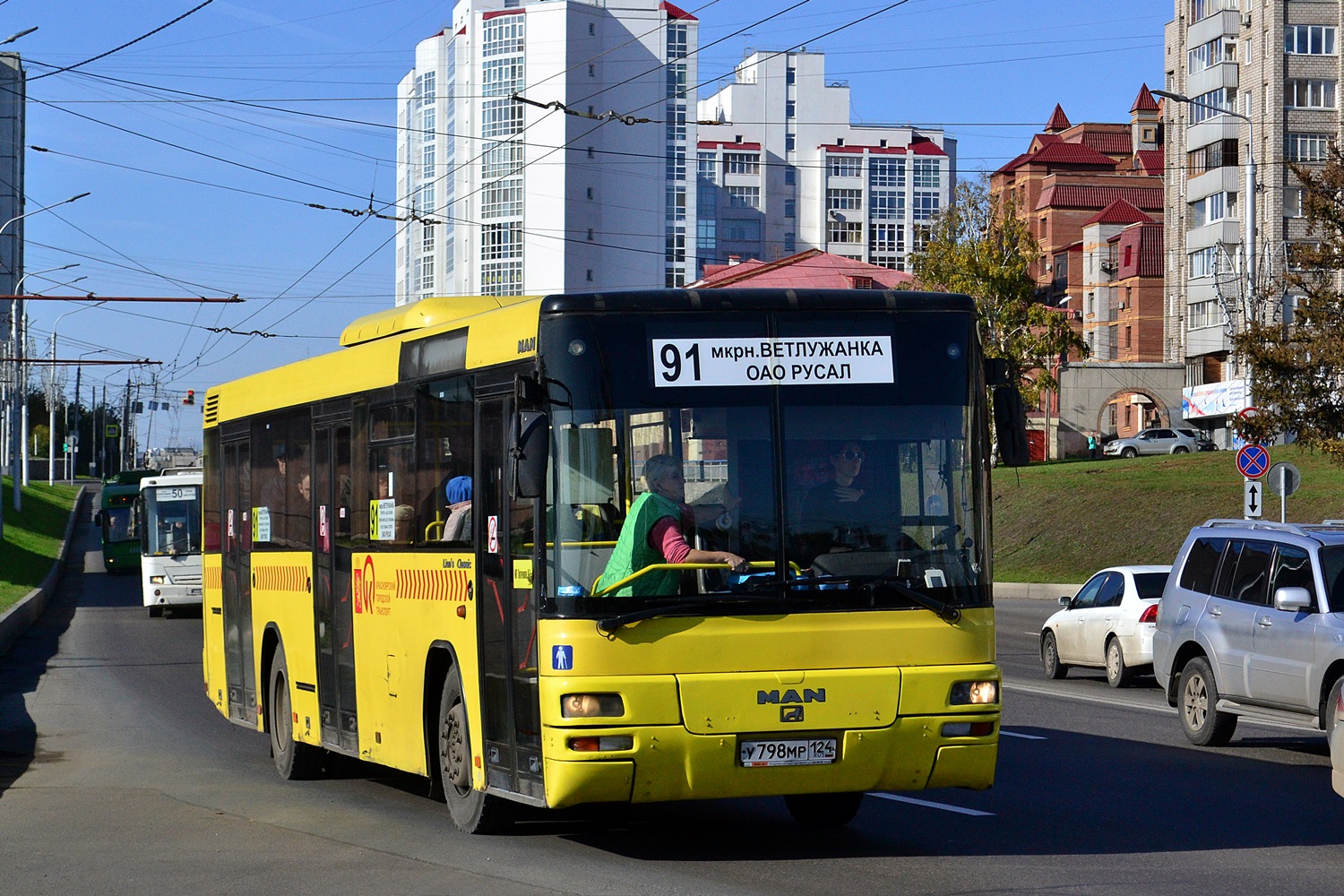 Красноярский край, MAN A74 Lion's Classic SL283 № У 798 МР 124