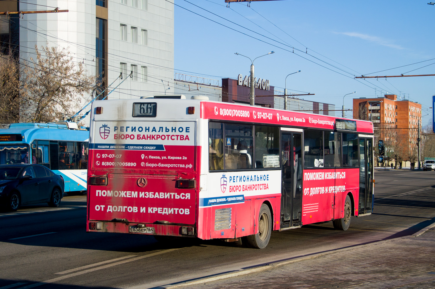 Пензенская область, Mercedes-Benz O405 № Е 656 КР 164
