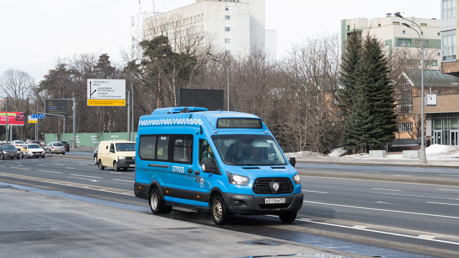 Москва, Нижегородец-222708 (Ford Transit FBD) № 1777025