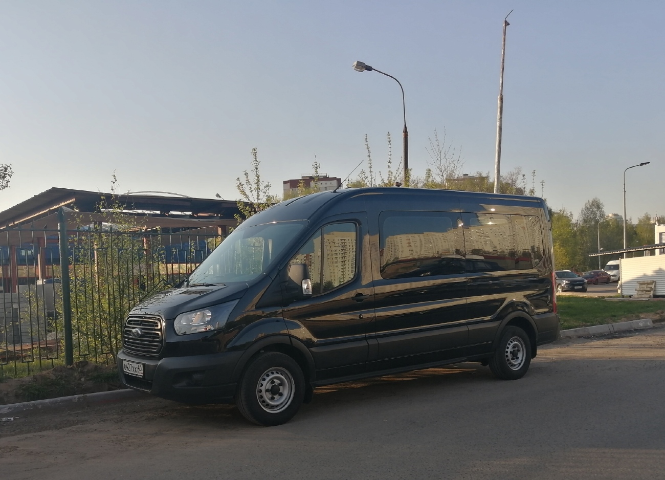 Калужская область, Ford Transit FBD [RUS] (X2F.ESG.) № О 427 ХХ 40