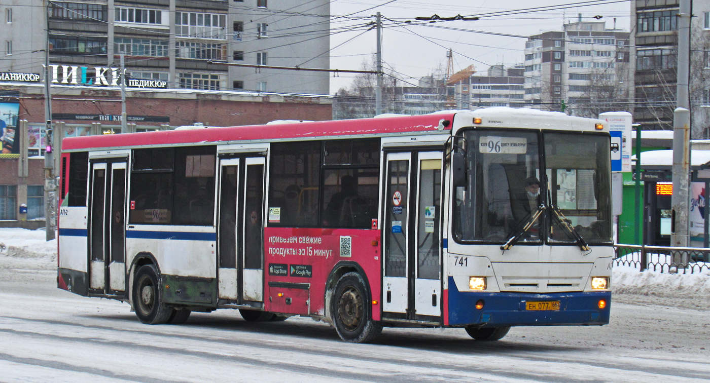 Sverdlovsk region, NefAZ-5299-20-32 # 741