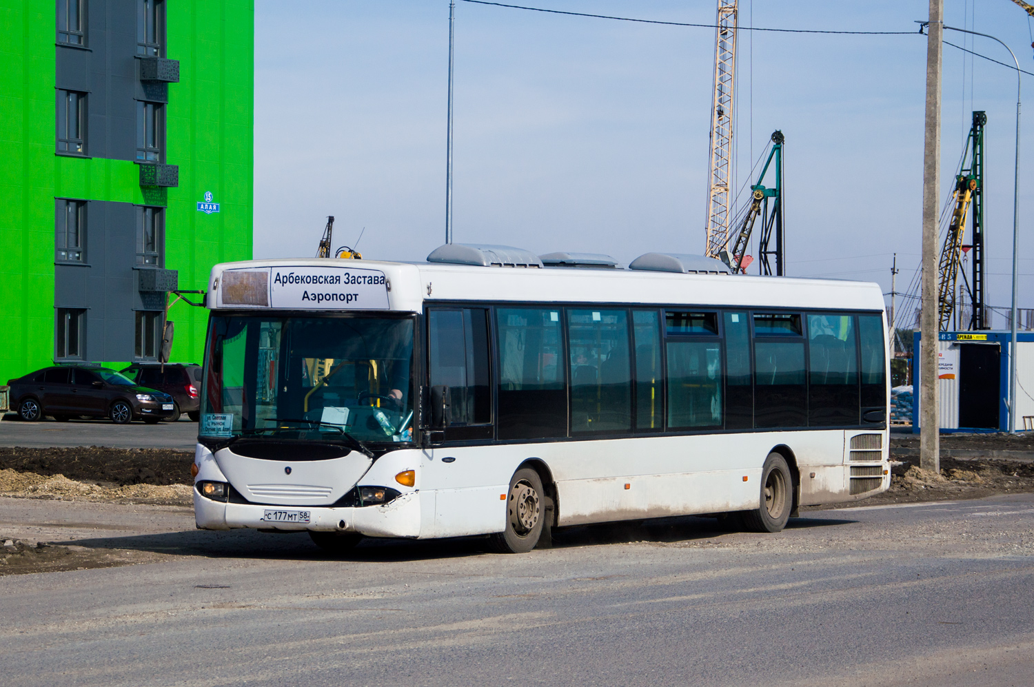 Пензенская область, Scania OmniLink I (Скания-Питер) № С 177 МТ 58