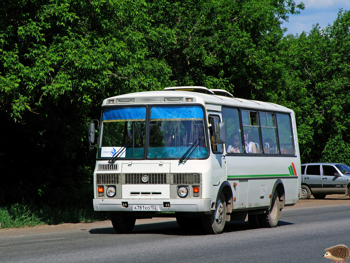 Нижегородская область, ПАЗ-32053 № А 781 ХО 152