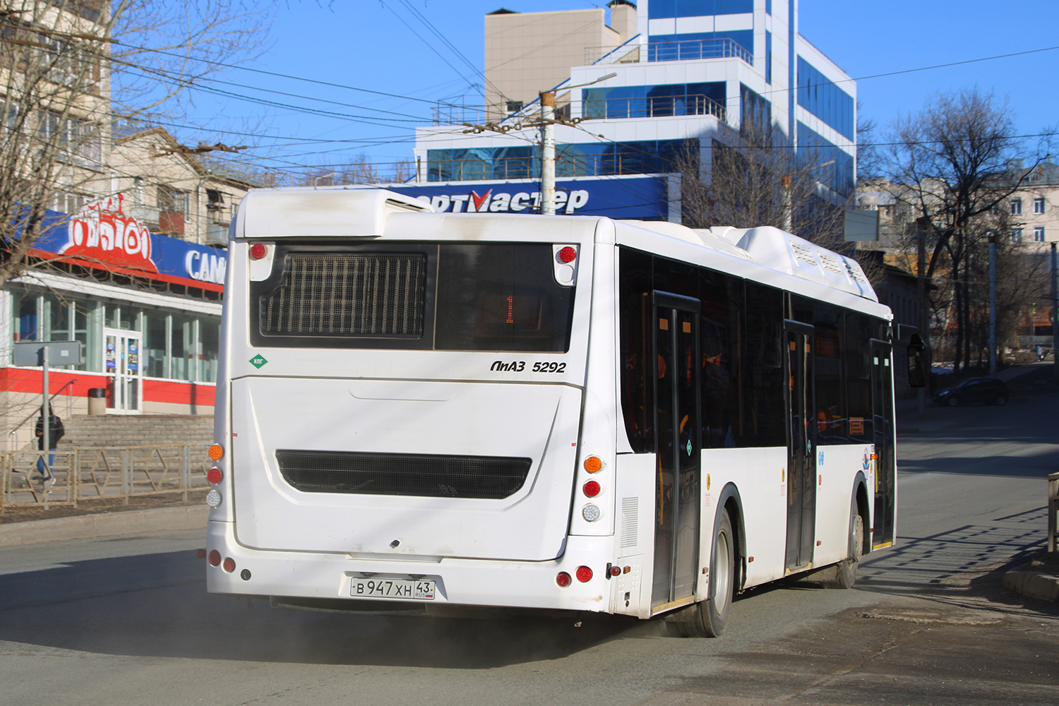 Кировская область, ЛиАЗ-5292.67 (CNG) № В 947 ХН 43