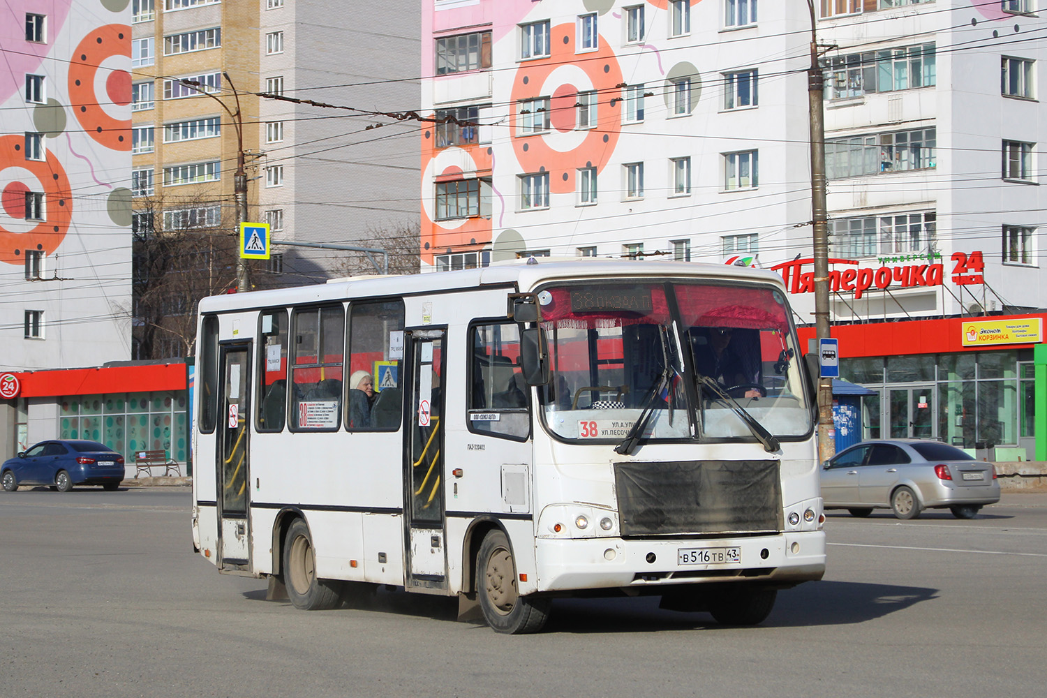Кировская область, ПАЗ-320402-05 № В 516 ТВ 43