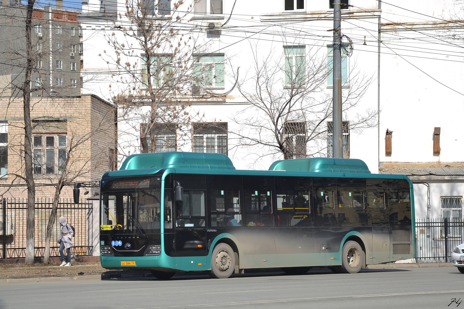 Челябинская область, Yutong ZK6116HG № АС 544 72