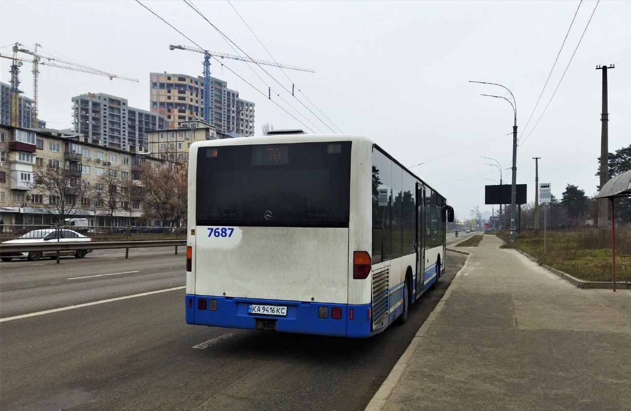 Kyiv, Mercedes-Benz O530Ü Citaro Ü # 7687