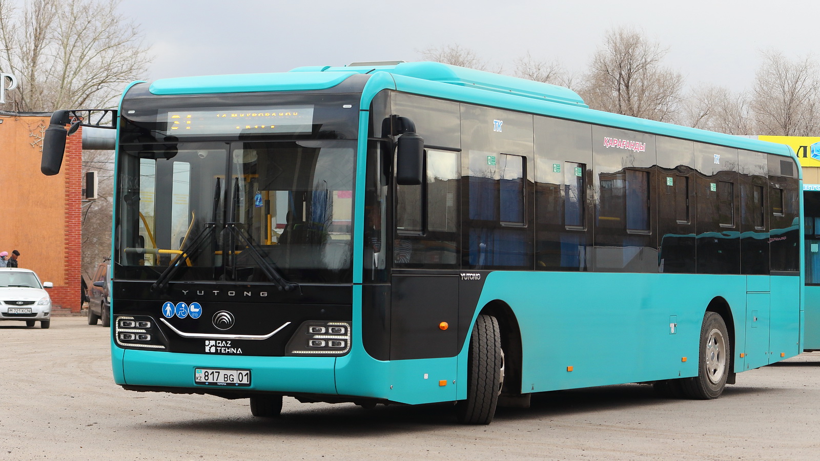 Карагандинская область, Yutong ZK6116HG (QazTehna) № 817 BG 01