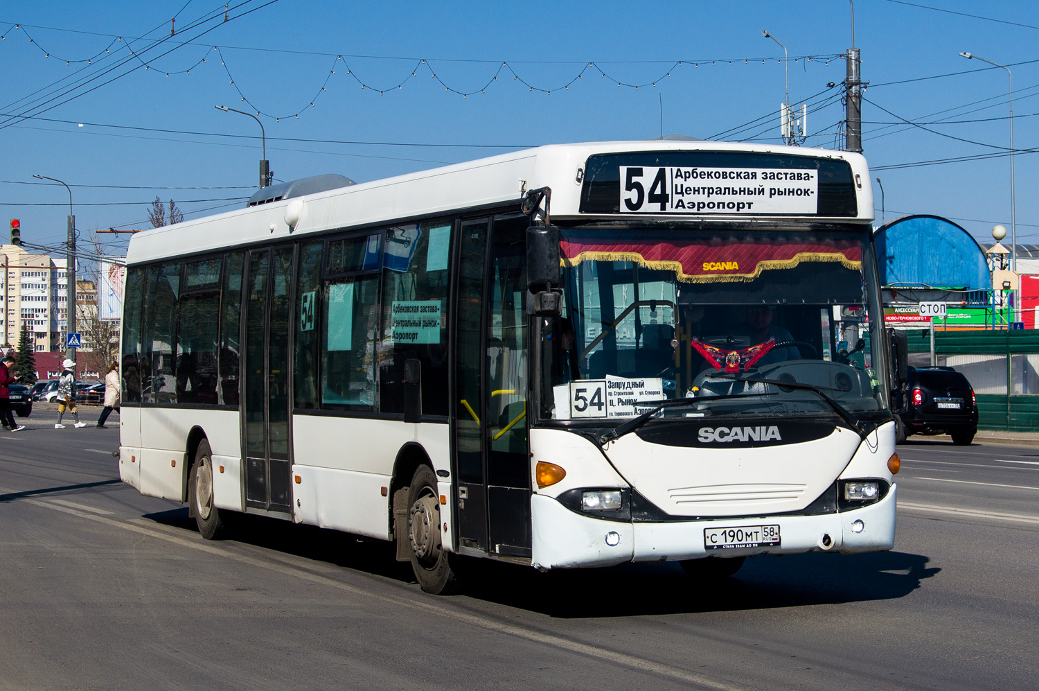 Пензенская область, Scania OmniLink I (Скания-Питер) № С 190 МТ 58