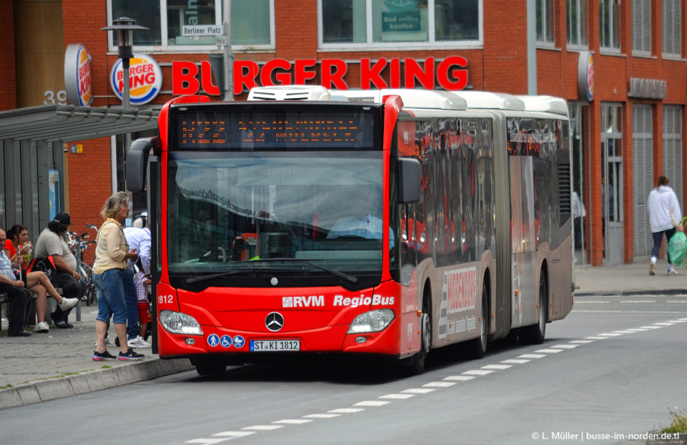 North Rhine-Westphalia, Mercedes-Benz Citaro C2 G # 1812