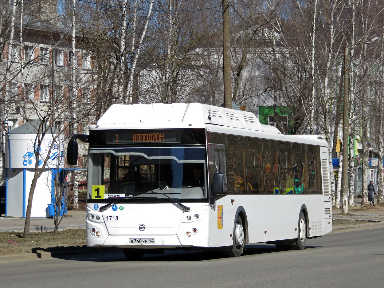 Кировская область, ЛиАЗ-5292.67 (CNG) № В 740 ХН 43