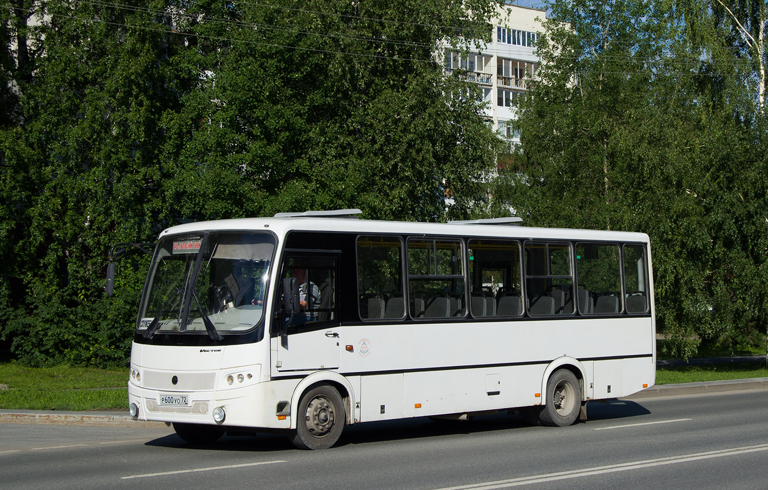 Тюменская область, ПАЗ-320412-05 "Вектор" № Р 600 УО 72