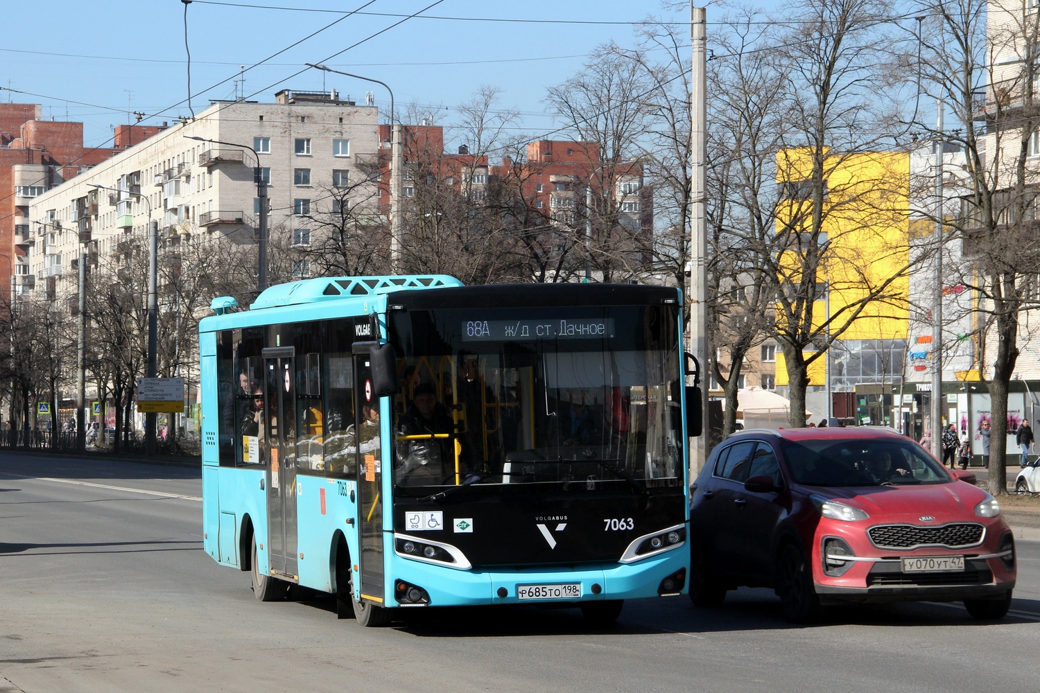 Санкт-Петербург, Volgabus-4298.G4 (LNG) № 7063