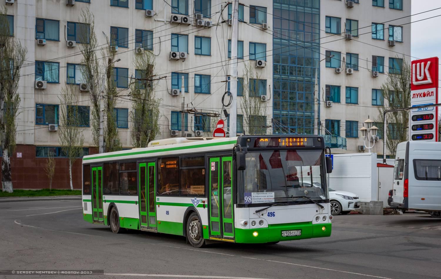 Ростовская область, ЛиАЗ-5292.22 (2-2-2) № 496