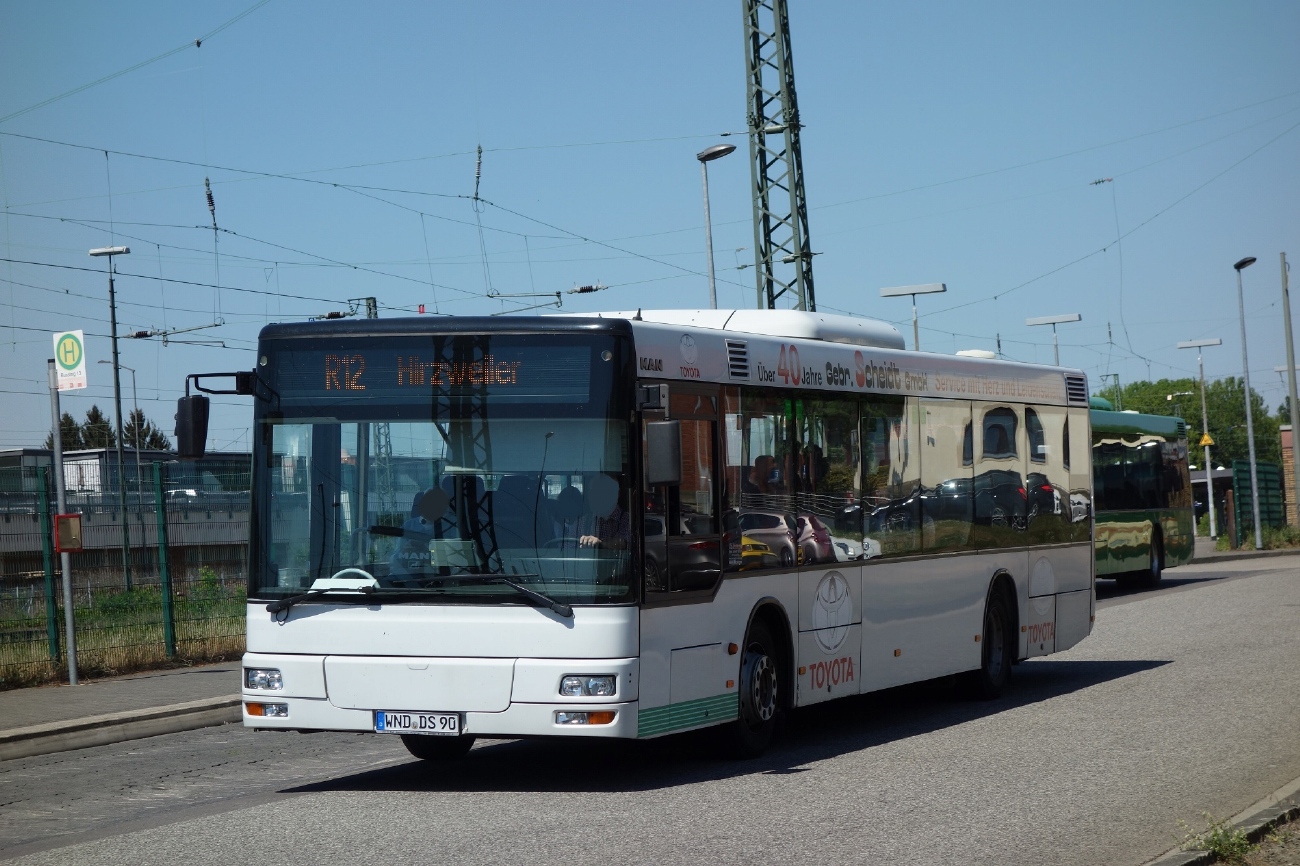 Саар, MAN A20 NÜ313 № WND-DS 90