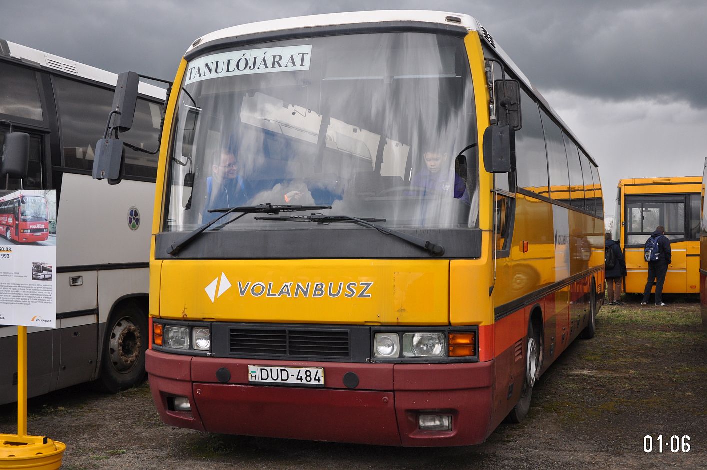 Hungary, Ikarus 350.08 # DUD-484; Hungary — 2. Volánbusz Retro Nap, Hatvan (2023)