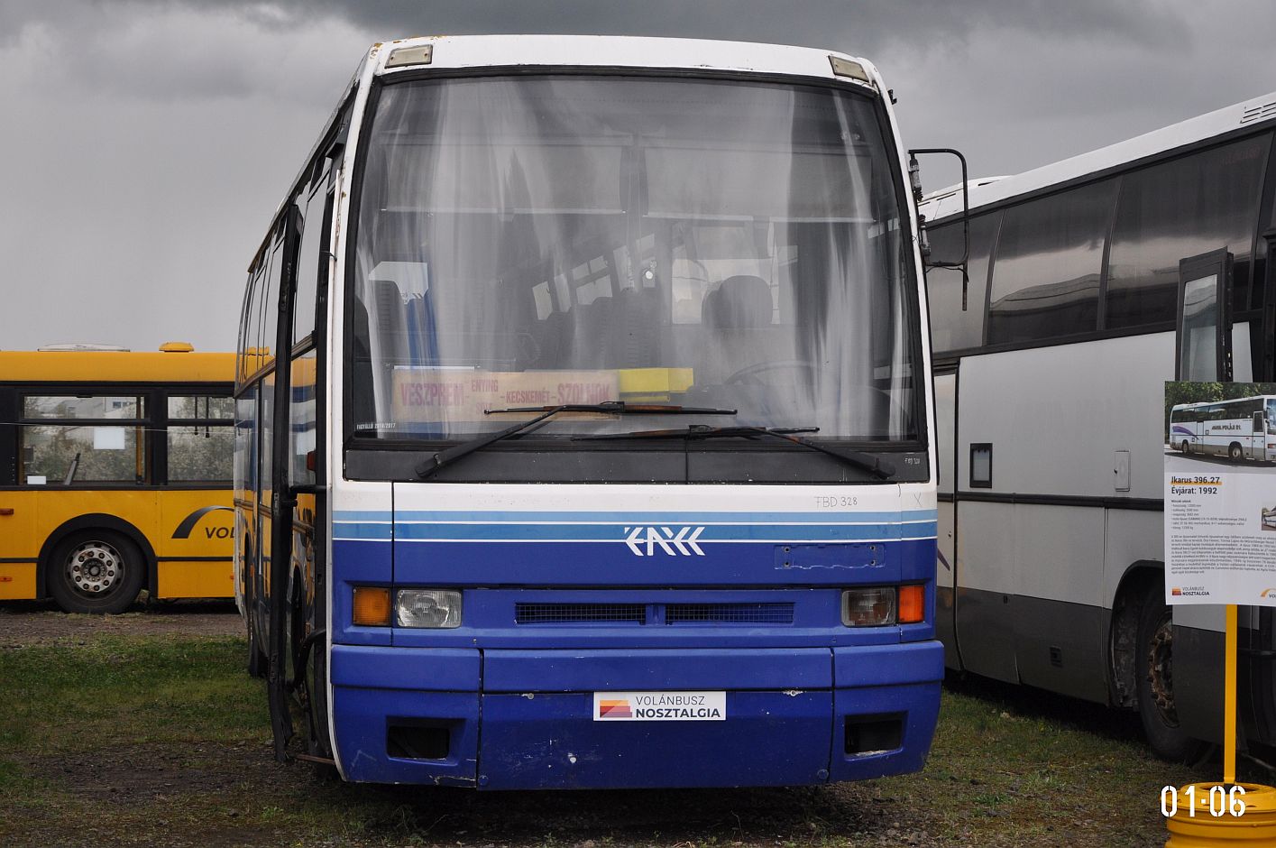 Hungary, Ikarus 386.01 # (FBD-328); Hungary — 2. Volánbusz Retro Nap, Hatvan (2023)