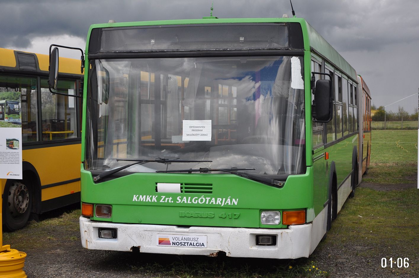 Hungary, Ikarus 417.02 # GFX-101; Hungary — 2. Volánbusz Retro Nap, Hatvan (2023)